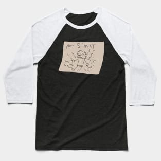 Mr. Stinky Baseball T-Shirt